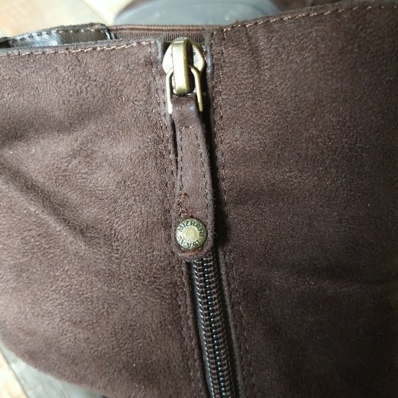 Isaac Mizrahi Women's Samantha Brown Side Zip Boots - Picture 4 of 10